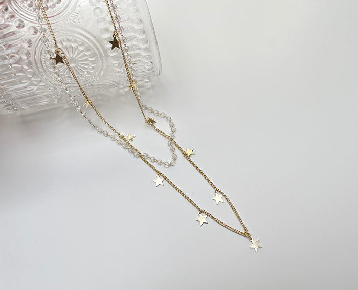 星星雙層項鍊
