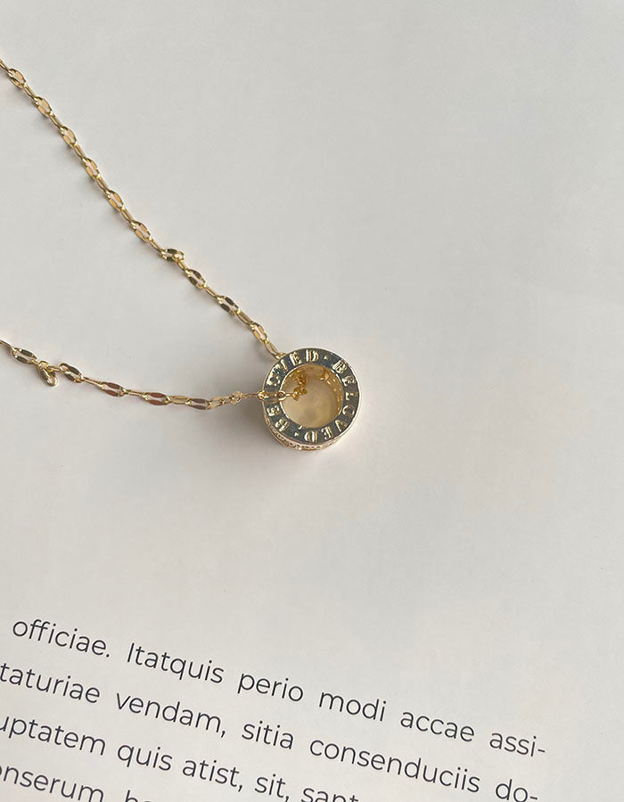 輕奢感亮鑽項鍊