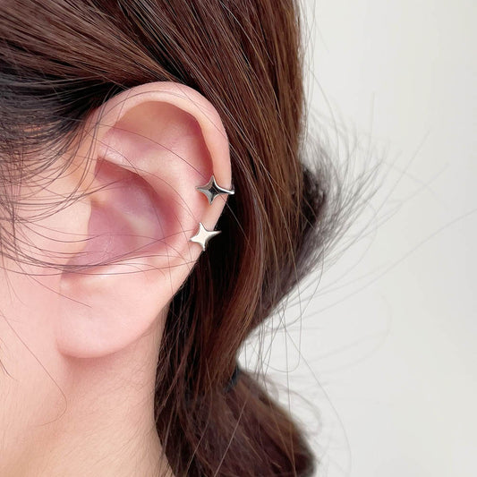日常百搭星芒耳骨夾