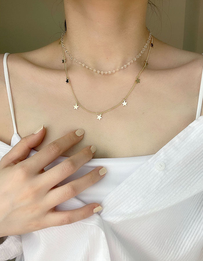 星星雙層項鍊