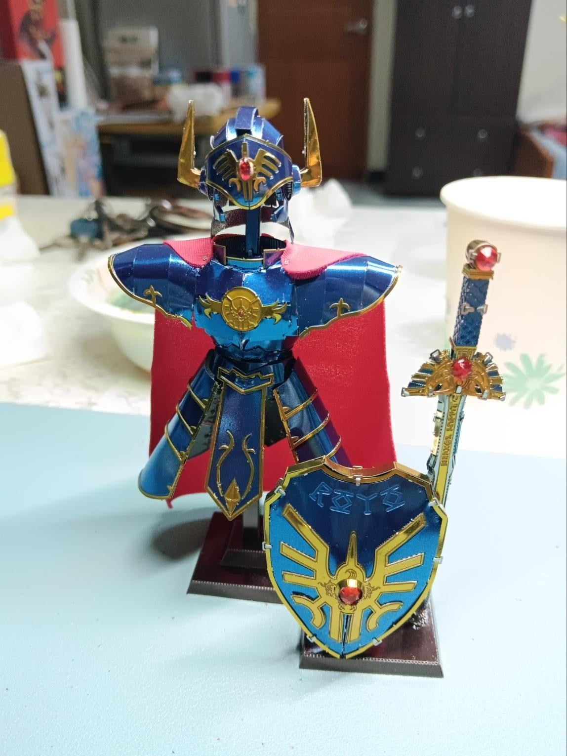 勇者鬥惡龍 DRAGON QUEST 周邊 鑰匙圈/金屬立體拼圖/立體貼紙 羅德・天空・流浪金屬史萊姆 SQUARE ENIX SQEXTOYS 日本版 DQ ドラクエ