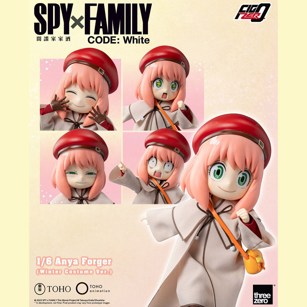 Threezero 劇場版 SPY×FAMILY間諜家家酒 CODE: White 安妮亞 佛傑 冬季服裝版